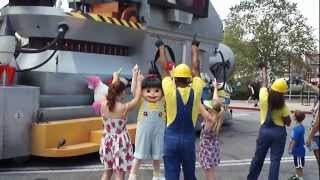 Despicable Me meet amp Greet at Universal Studios [upl. by Cathryn]