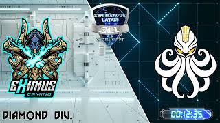 StarLeague Latam SLL  Diamond Div  eXimius vs New Alliance [upl. by Conner]