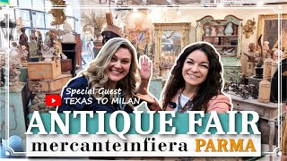 BIGGEST ANTIQUE FAIR in ITALY  Mercanteinfiera Parma 2023 [upl. by Albric]