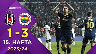 Beşiktaş 13 Fenerbahçe  15 Hafta  Trendyol Süper Lig 20232024 [upl. by Odnolor228]