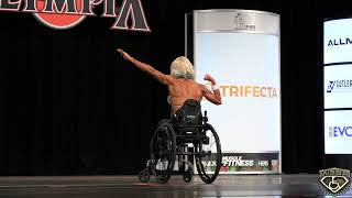 Jen Pasky Jaquin 2020 Wheelchair Olympia Guest Poser [upl. by Elleira]