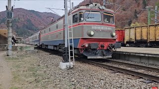 240 leaving Sinaia station [upl. by Assena]