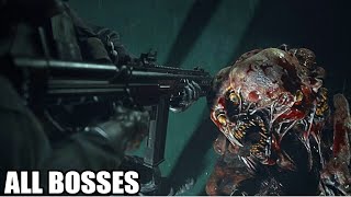 Resident Evil 7 Gold Edition  All Bosses With Cutscenes HD 1080p60 PC [upl. by Xuaegram]