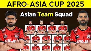 Afro Asia Cup 2025  Afro Asia Cup 2025 Squad  Afro Asia Cup [upl. by Allenrac795]