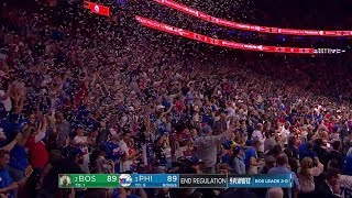 Sixers Accidentally Drop Confetti Before Games Over Then Lose Game 3 [upl. by Aihset]