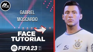 FIFA 23  GABRIEL MOSCARDO Face  Stats Tutorial [upl. by Lally]