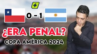 Chile 0 vs 1 Argentina  Análisis Jean Pierre Bonvallet copaamérica2024 [upl. by Allimrac]