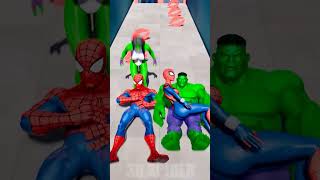 Kiss Run Spiderman vs Hulk fo Barry Prison gta spiderman [upl. by Nilsoj987]