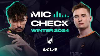 New Arena  Kia Mic Check  2024 LEC Winter Week 1 [upl. by Netta83]