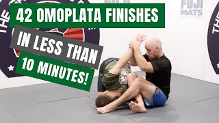 42 Omoplata Finishes and Combos In Less Than 10 Minutes by Jason Scully  BJJ Grappling [upl. by Yelyac]