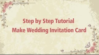 Tutorial on How to Make a Wedding Collage [upl. by Kaiser]