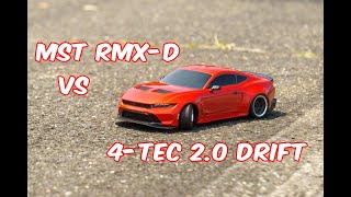 Traxxas 4Tec 20 Drift vs MST RMXD RTR [upl. by Marillin311]