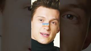 Tom Holland Explains His Dads Viral Picshorts tomholland hollywood actor spiderman Marvel [upl. by Eeima]