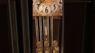 Herschede grandfather clock Whittier 217 Westminster chines [upl. by Notak]