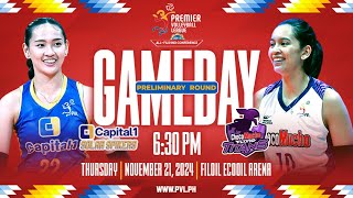 CAPITAL1 vs CHOCO MUCHO  Full Match  Preliminaries  202425 PVL AllFilipino Conference [upl. by Hollington]