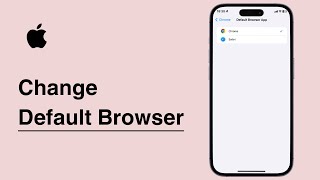 How To Change Default Browser On iPhone [upl. by Swisher]