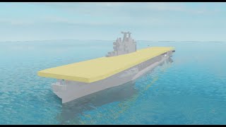 roblox plane crazyuss yorktown aircraft carrier tutorial24 [upl. by Merrick]