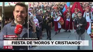 POR PRIMERA VEZ MOROS Y CRISTIANOS TOMAN LAS CALLES DE LEGANÉS [upl. by Mukul]