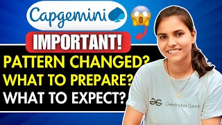 Capgemini Exam Pattern Changed  What to Prepare  FREE GIVEAWAY ALERT Capgeminiexam2025batch job [upl. by Vish]