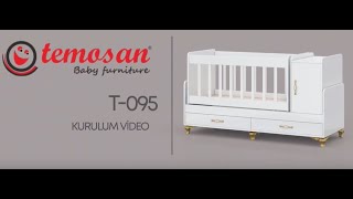 Temosan T097 Büyüyen Dolaplı Beşik Kurulumu [upl. by Esyned490]