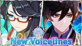 Cloud Retainer Xianyun talks about Zhongli Ganyu Hu Tao and Others  Genshin Impact voice lines [upl. by Shirlene]