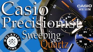 A Sweeping Casio Casio Precisionist Review  MTPSW3002AV [upl. by Ahoufe83]