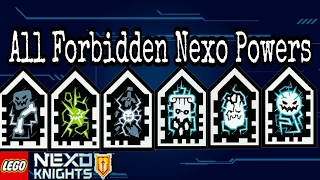 ALL FORBIDDEN NEXO POWERS AVAILABLE 2017 [upl. by Nawaj]