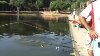 Fishingtur no Pesqueiro Parque Maeda com 5 cabeçudas e espelho [upl. by Addi]