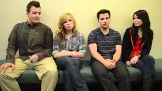 iCarly Cast Dishes on quotiBattle Chipquot [upl. by Fortunna]