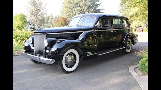 1939 Cadillac V16 Imperial Limousine  Charvet Classic Cars [upl. by Seuqram]