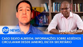 Caso Silvio Almeida informações sobre assédios circulavam desde janeiro diz exsecretário [upl. by Cordy]