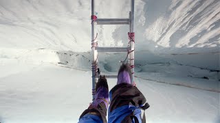 Everest  Crossing a Crevasse [upl. by Angy]