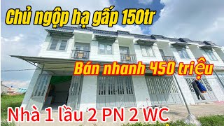 📣 Bán nhà mỹ hạnh nam  Chủ ngộp hạ gấp 150tr từ 600tr xuống còn 450 triệu quá rẻ [upl. by Maighdiln]