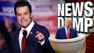 GAETZ PULLS OUT of Trumps Cabinet  News Dump [upl. by Niemad226]