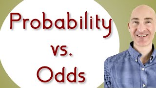 Probability vs Odds [upl. by Airrotal]