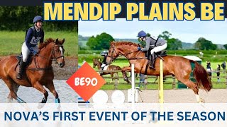 BOTH HORSES GO EVENTING  Mendip Plains BE 90 amp 100 [upl. by Sandy]