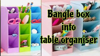 Desk organiser  pen holder diy craft organizer creative subscribe [upl. by Deny147]