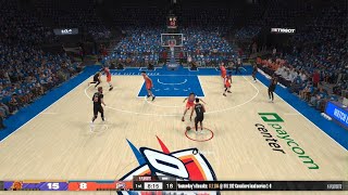 NBA 2K24 Thunder defense chant 1 [upl. by Kopans]