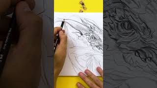 Comment dessiner un dragon  ATELIER LIVE Jeudi à 19H30 [upl. by Anirdnajela157]