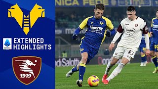 Hellas Verona vs Salernitana Extended Highlights  Serie A  CBS Sports Golazo [upl. by Chan]