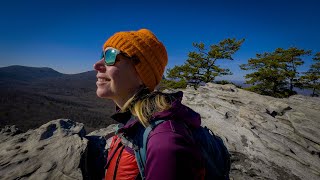 Hiking Hanging Rock State Park in North Carolina [upl. by Ynohtnakram]