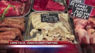 Carne falsă vândută drept friptură [upl. by Tichonn]