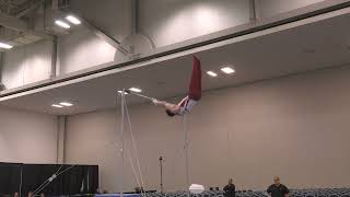 Taylor Burkhart  High Bar  2024 Winter Cup  Senior Men Day 1 [upl. by Sianna]