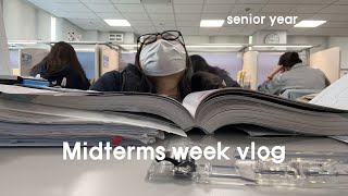 Study vlog🖇️midterms studying w friends math realistic [upl. by Ellehsyt249]