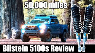 Tacoma Bilstein 5100s Review  After 50000 Miles  Still Worth It [upl. by Jerry460]