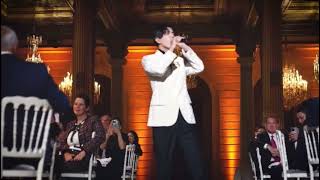 Dimash quotSOSquot in Le Palais de LÉlysée Paris France Full Version [upl. by Hgieliak91]