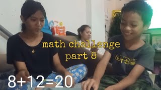 sagot mo burger mo math challenge part 8 fypシ viral challenge mathchallenge subscribe [upl. by Norrad]