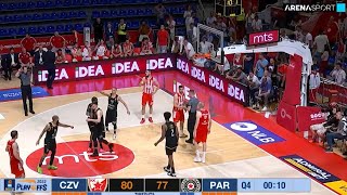 ADMIRALBET ABA LIGA 5 finalna utakmica KK Crvena zvezda  KK Partizan 8077  06062022 [upl. by Daphna]