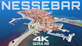 Bulgarias Hidden Gem Nessebar in 4K Drone Video [upl. by Ahcsatan]