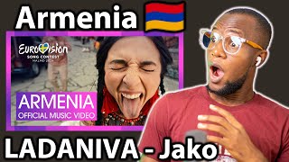 🇦🇲 LADANIVA  Jako REACTION  Armenia Eurovision 2024 [upl. by Cho]